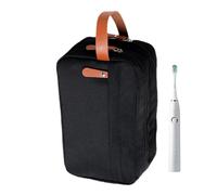 zwxqe Water-Resistant Material Travel Toiletry Bag, Convenient Handle Travel Grooming Kit, Compact and Spacious Mens Toiletry Case, Layer Design Double Layer Toiletry Bag for Men Bags
