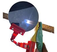 zwxqe Welding Panel, Welding Face Protector, Adjustable Face Shield, Detriti Protection Gear, Portable Face Shield for Welding with Detriti Protection, 6,3 x 0,79 x 12,6 pollici