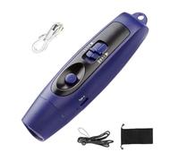 zwxqe Whistle elettronico, multi-purpose Whistling Gadget, Adjustable 3 Different Loud Handheld, Outdoor Sports Safety Whistle, USB ricaricabile con cordino e luce per referee