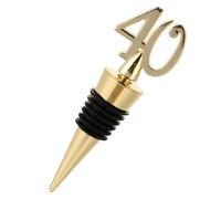 Zwxqe Wine Topper, Conical Digital Champagne Plug, Reusable Wine Stoppers, Champagne Corks Keeper, Airtight Beverage Bottle Cork Cap, 13 x 6 cm, Ideale per casa, bar, feste