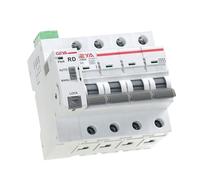 ZWXYKQBXG MCB GYM9 4P su Guida DIN con Dispositivo di richiusura Automatica Interruttore Automatico di ripristino Automatico Smart Home MCB Richiusura Automatica(4PMCB40A,GRD9M-R-AC220-Switch)
