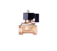 ZWXYKQBXG Valvola di Controllo elettrica Non in Ottone EPDM normalmente Chiusa Impermeabile DN32 1-1/4" con elettrovalvola a solenoide 12VDC(Npt-230vac,2W-32 EPDM)