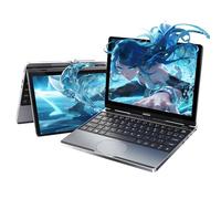 ZWYING Mini computer portatile 10,5" touchscreen 2 in 1 convertibile, Win 11 Pro Tablet PC, CPU N150 16 GB DDR4 1TB NVMe SSD, 1920 x 1280 IPS, Face Unlock, retroilluminato KB, BT4.2, Type-C, Mini HDMI