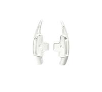 ZWYUEEO Levetta Del Cambio Del Volante Per Mercedes Benz Per ABC CLA CLS E GLC GLE S SL VG Paddle Cambio Al Volante Dell'auto(Silver)