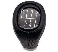 ZWYUEEO Pomelli Del Cambio Automatico, Testa Del Pomello Del Cambio Manuale A 5/6 Velocità 25118037305 25118036625 Per BMW, Per Serie 1 E81 E87, Serie 3 E90 Berlina E91 Stick Shifter Head(6 speed)