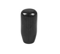 ZWYUEEO Schaltknauf-Adapter Pomello Del Cambio In Vera Fibra Di Carbonio, Leva Del Cambio Manuale, Pomello Con Maniglia A Forma Di Sfera Rotonda(73MM black)