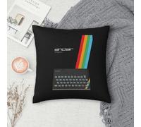 ZX Spectrum - Federa quadrata per cuscino, per casa, camera da letto, auto
