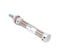 ZXAOMMBEA Penna Mini Air Comprimido Mic Componente Cilindro Pneumatico for Macchine for Maschere MIC25X25X50X75X100X125X150X175X200(Mic25-200,Without Magnetic)