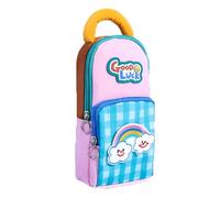 Zxarunas astucci Astuccio portapenne grande con capacità La scuola inizia, 3D, astuccio portapenne, organizer, con manici, Compatible with ragazze astuccio portapenne(Color12)