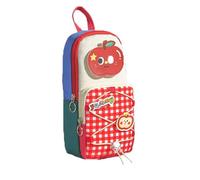 Zxarunas astucci Astuccio portapenne grande con capacità La scuola inizia, 3D, astuccio portapenne, organizer, con manici, Compatible with ragazze astuccio portapenne(Color5)