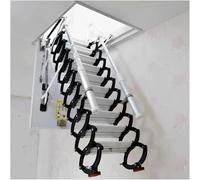 Zxarunas Scale della soffitta Manuale della Scala Pieghevole Senza corrimano la Scala del soppalco con Braccia telescopicata abbassare Le Scale della soffitta estesa Scala per soppalco