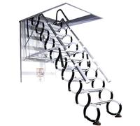 Zxarunas Scale della soffitta Scala a soppuglio Elettrico Scale di soffitta del Telecomando la Scala Pieghevole della Scala del soffitto della Scala della Scala in Alluminio Scala per soppalco
