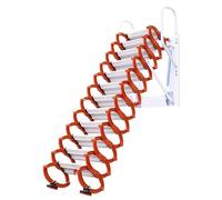 Zxarunas Scale della soffitta Scala del soffitto soffitto della Scala Pieghevole telescopica Pista di Sollevamento Montato a Parete Multifunzionale Senza corrimano per casa Scala per soppalco