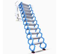 Zxarunas Scale della soffitta Scale manuali manuali Scale a soppalco per Le Scale a Muro a Loft Ladder Ladder Ladder telescoping scalette Scale in Lega di Titanio-magnesio Scala per soppalco