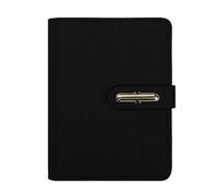 Zxarunas taccuino appunti 5 confezioni di quaderni A7, diario di scrittura a fogli mobili, quaderno tascabile portatile, quaderno di parole in inglese, da portare con sé for lavoro taccuino(Svart)