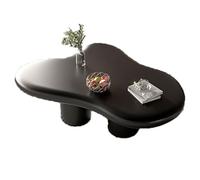 Zxarunas tavolino Tavolino semplice cloud in stile crema b & b tavolo adatto al balcone della camera da letto del soggiorno e sala da studio nero/nero tavolino da salotto