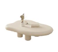 Zxarunas tavolino Tavolino semplice cloud in stile crema b & b tavolo adatto al balcone della camera da letto del soggiorno e sala da studio nero/nero tavolino da salotto
