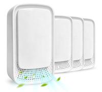 zxbaers Purificatore d'aria con tecnologia agli ioni negativi, deodorante silenzioso per casa, camera da letto, ufficio e garage, purificatori d'aria portatili