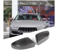 ZXBL 2 Pezzi Calotte Specchietti per Maserati Ghibli Quattroporte 2017-2023, Cappuccio dello Copri Specchietto Retrovisore Laterale Automatico Accessori Auto