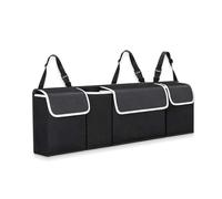 ZXBL Auto Bagagliaio Organizer per Ford Focus Combi Esate Mk4 Mk3 Mk2 HN/HP C5/C6 BK/BL 2005-2025, Auto Multiuso Pieghevole Regolabile Organizzatore di Baule Borsa Portaoggetti