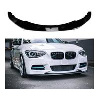 ZXBL Auto Spoiler Frontali per BMW 1 Series F20 F21 M 2011-2015,Paraurti Anteriore Splitter Spoiler Lama Labbro Paraurti Anteriore, Gloss Black