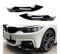 ZXBL Auto Spoiler Frontali per BMW Serie 4 F32 F33 F36 M-Tech 2014-2020,Paraurti Anteriore Splitter Spoiler Lama Labbro Paraurti Anteriore