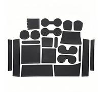 ZXBL Tappetino Console Centrale Tappetini in Gomma per Mitsubishi DELICA D:5 2007-2017, Imbottitura per Cucitura Porta Accessori Sottobicchieri,Black
