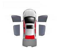 ZXBL Tendine Parasole Auto per Cadillac XT4 2019-2024, Finestra Automobile Visiera Tenda Maglia Parabrezza Anti-UV Tende Protezione Auto Block,5 PCS Front Rear Back