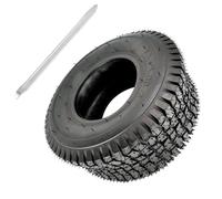 ZXCLTR 13x5.00-6 13x6.50-6 15x6.00-6 Pneumatico Tosaerba | Pneumatici Solidi Antiforatura Senza Manutenzione per Trattorino da Giardino(15x6.00-6)