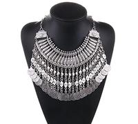 zxcs Collana Collana Collana e Pendente Dichiarazione di Cristallo Vintage Boho Big Fashion Donne Gioielli Regali