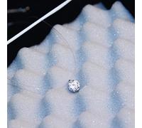 zxcs Collana in Cristallo Zircone Invisibile Linea di Pesca Trasparente Collana a Catena per Le Donne