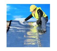 ZXCVBNAS Feltro autoadesivo for tetti,Rotolo Patch Di Asfalto Autoadesivo Per Tetto，Nastro Sigillante Butilico，nastro in alluminio for tetti, rivestimenti impermeabilizzanti(THK2mm/W1*L3m)
