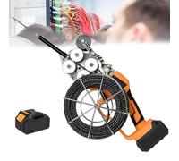 ZXCVBNMQ Infilatrice da Parete per Elettricista, infilatrice da Parete Portatile a Batteria, infilatrice elettrica da 40 m/min, infilatrice per Elettricista da Parete