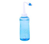 ZXCVWWE Neti Pot, kit di risciacquo nasale per il lavaggio del naso, flacone da 300 ml/500 ml, risciacquo a pressione, per adulti e bambini, senza BPA