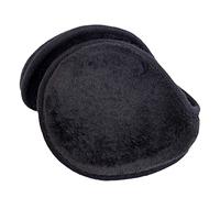 ZXCVWWE Paraorecchie invernali unisex inverno orecchio più caldo dietro la testa paraorecchie in pile nero per uomo donna inverno attività all'aperto accessorio di riscaldamento