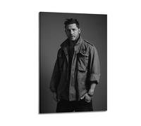 ZXCYGSAM Poster con attore Tom Hardy, stampa artistica da parete su tela, poster decorativo moderno, per camera da letto, per camera da letto, 50 x 75 cm