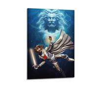 ZXCYGSAM Poster decorativo da parete a tema anime Legend of The Universe Ulysses 31, stampa artistica da parete su tela, poster decorativo per camera da letto, per camera da letto, 20 x 30 cm