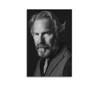 ZXCYGSAM Poster decorativo da parete con attore Kevin Costner, stampa artistica su tela, poster decorativo moderno, per camera da letto, 30 x 45 cm