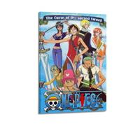 ZXCYGSAM Poster decorativo da parete su tela, motivo: One Piece Cursed Sword, motivo anime con spada maledetta, poster decorativo moderno, per camera da letto, 30 x 45 cm