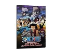 ZXCYGSAM Poster decorativo da parete su tela, motivo: Principessa del deserto e pirati di One Piece, poster decorativo da parete per camera da letto, poster moderno, per camera da letto, 20 x 30 cm