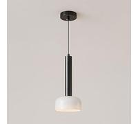 ZXDTVFGN Lampadario da Comodino per Interni da 5 W, Moderno, per la casa, in Rame e Vetro, a LED, con Controllo a Parete, Adatto per ristoranti, Bar, Club House (Nero, Oro)