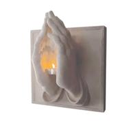 ZXDZSW Mani in Preghiera, Una Miscela Perfetta di Calore e Desideri, Statuetta da Tavolo for la Decorazione della casa, Scultura Religiosa ispiratrice di Mani, Calore e Speranza, opere d'Arte