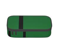 ZXERTG Astuccio versatile con stampa bandiera del Sultanato di Delhi, astuccio spazioso in tessuto Oxford, astuccio organizer per matite, Nero , Taglia unica, Custodia per chiave