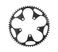 ZXFdgWS Corone per Bicicletta Corona con 5 Viti for Disco, for Bici da Strada, Stretta e Larga, for R7000, R8000, R9100, R9000, 4700, 5800, 6800(58T Black)