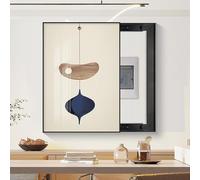 ZXFDMSWJ Quadri nascosti per scatole di distribuzione contatori, mobiletto Creativo per Copertura Scatola fusibili Rimovibile, Quadro da Appendere alla Parete, Coperchio Decorativo per Scatola elettr