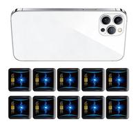 Zxfdsfdbnm 10X Elettromagnetica Frequenza Regolamento Quadrati per Cellulari Router WiFi e Elettronica Domestica Potenziale Schermatura Adesivi Telefono