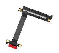 Zxfdsfdbnm 25 cm PCIE3.0 X16 su 1 cavo PCIExpress PCIE X16 Extender ad angolo retto