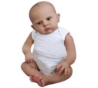 Zxfdsfdbnm 60cm Disegnato A Mano Neonato Lavabile a Mano Rebirth Girl Con Braccio Movente & Gambe Vena Può Vedere Rebirth Doll