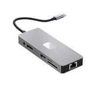 Zxfdsfdbnm Adattatore multi porta supporta il lettore di potere dello schermo 4K 60Hz per l'adattatore di USB C dei computer