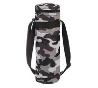 Zxfdsfdbnm Custodia per Bottiglia con Rivestimento, Camouflage Black And | Tracolla regolabile e chiusura con cerniera per l ' uso quotidiano